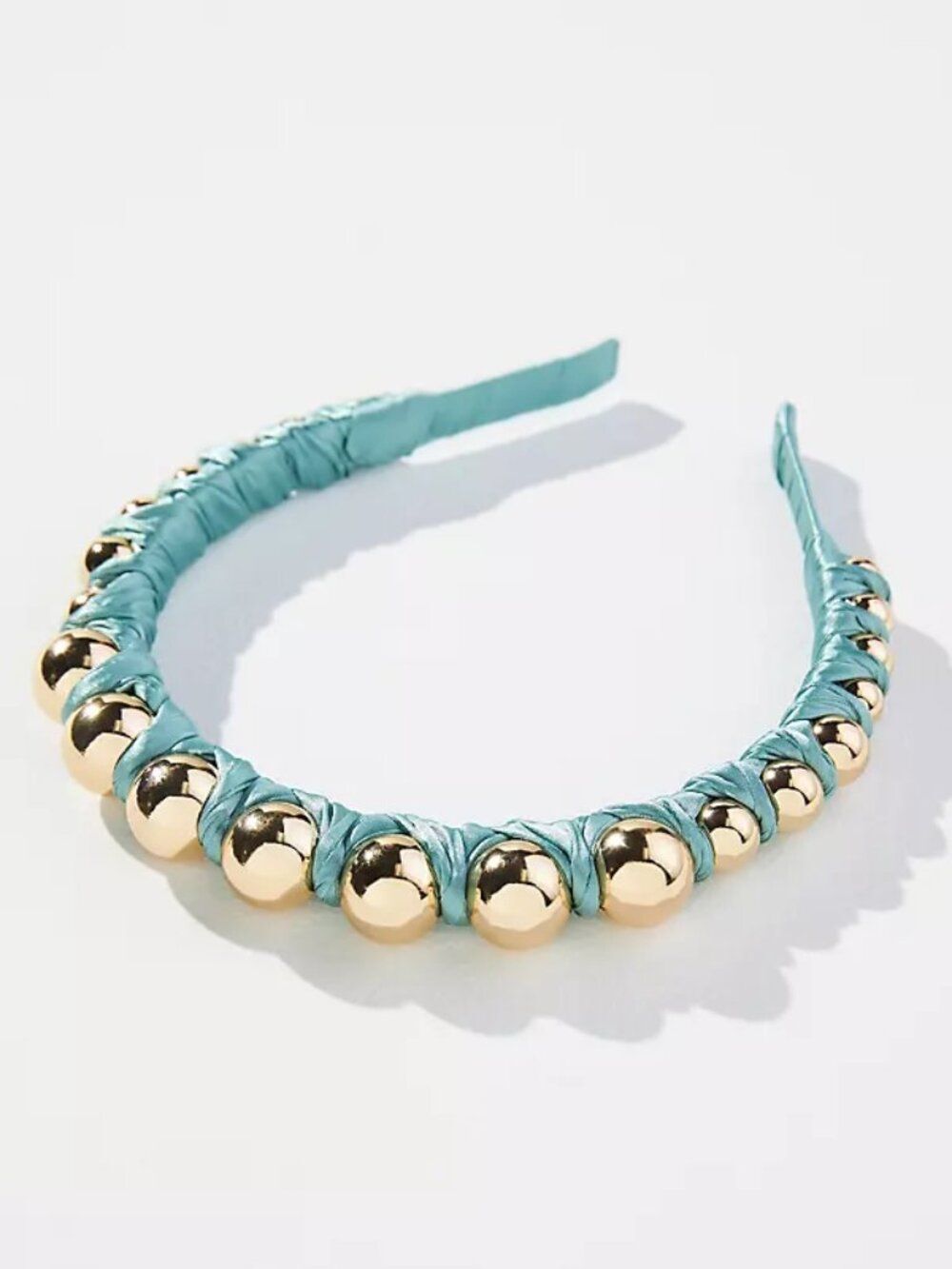 Anthropologie Silky Bauble Headband